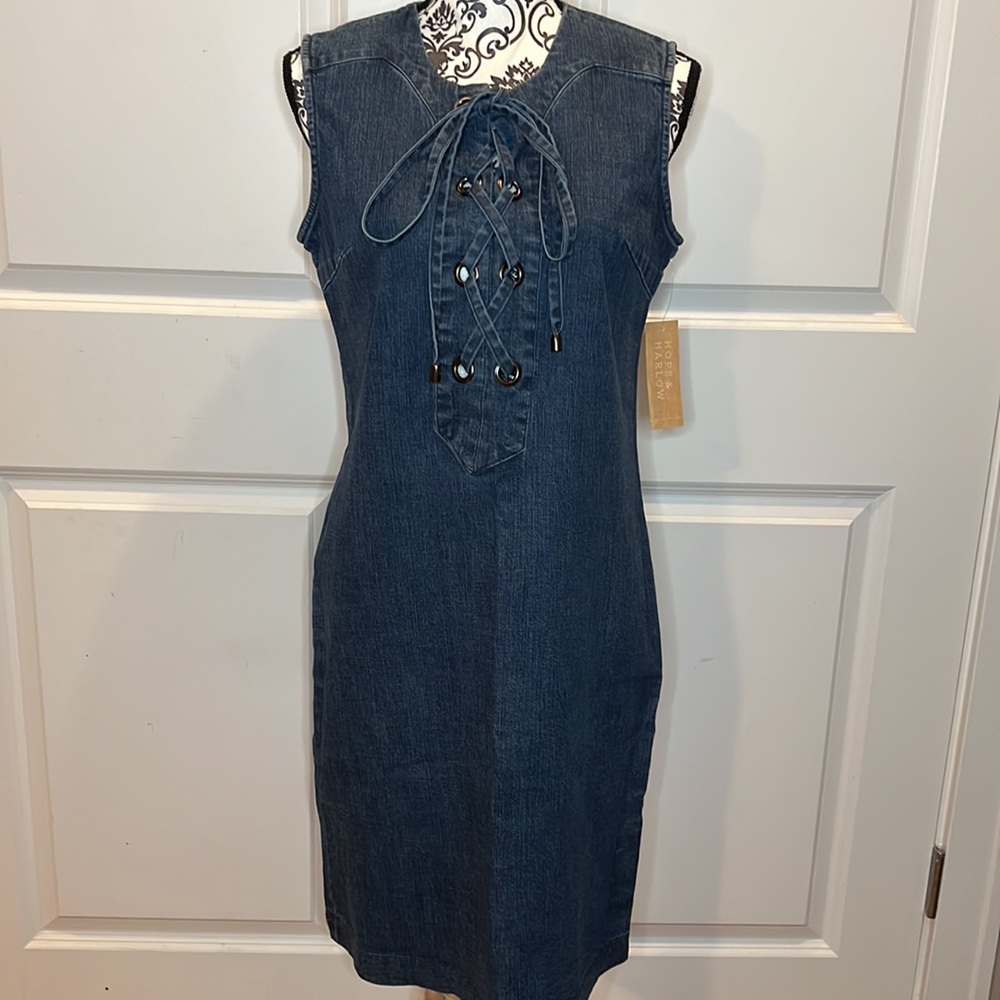 Hopes and harlow denim dress